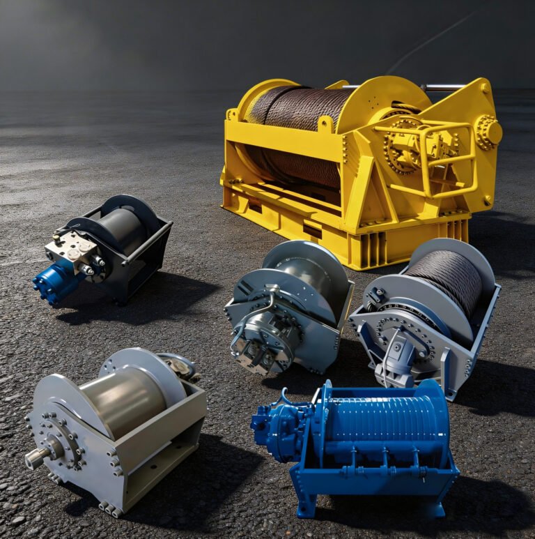 hydraulic-winches